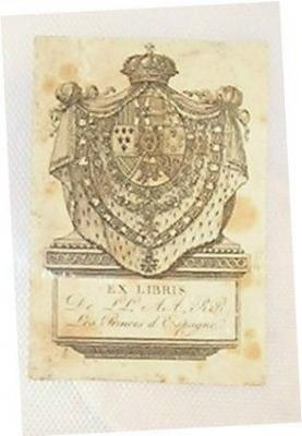 EX LIBRIS REAL DEL FUTURO FERNANDO VII